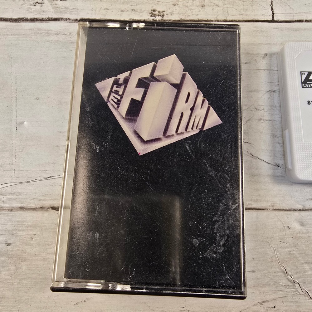 VTG The Firm Self Titled Cassette Tape 1985 Jimmy Page Paul Rodgers Atlantic